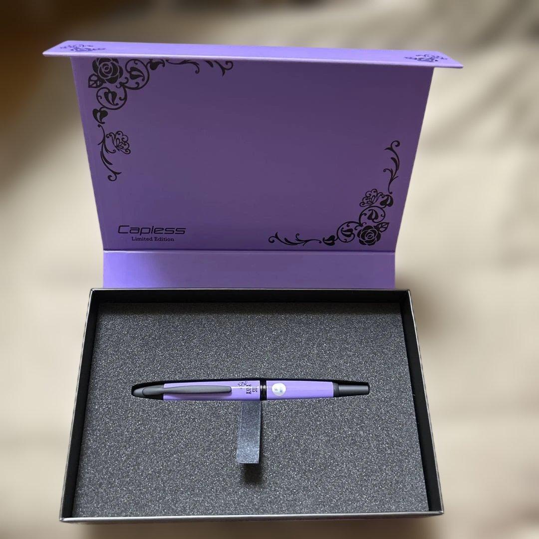 ANNA SUI キャプレス 万年筆 紫