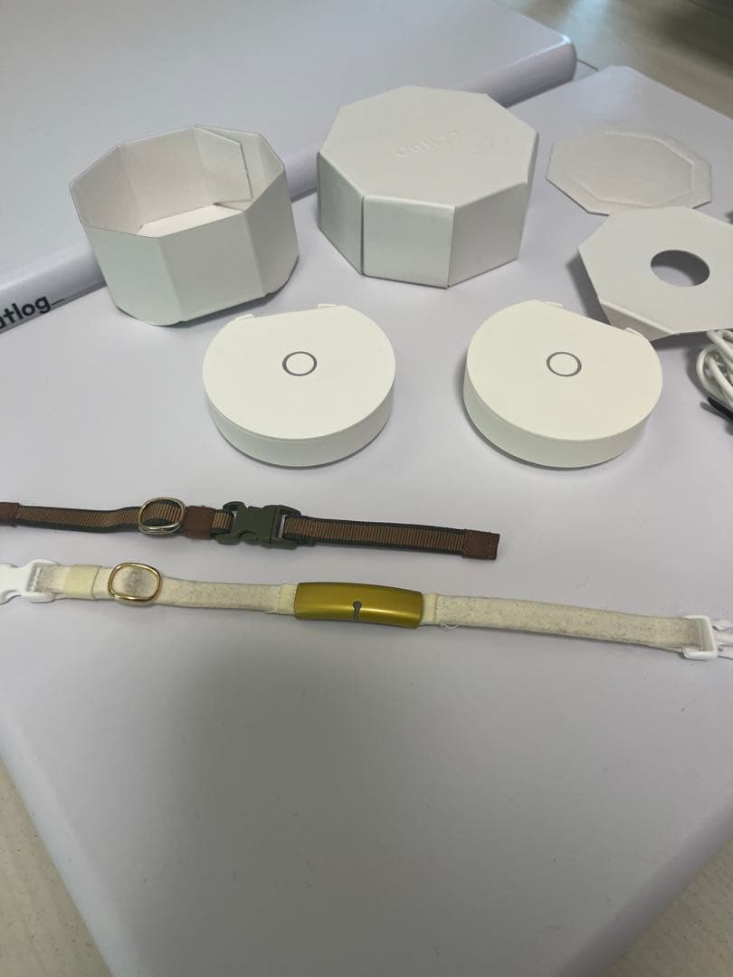 キャットログホーム2個首輪2個