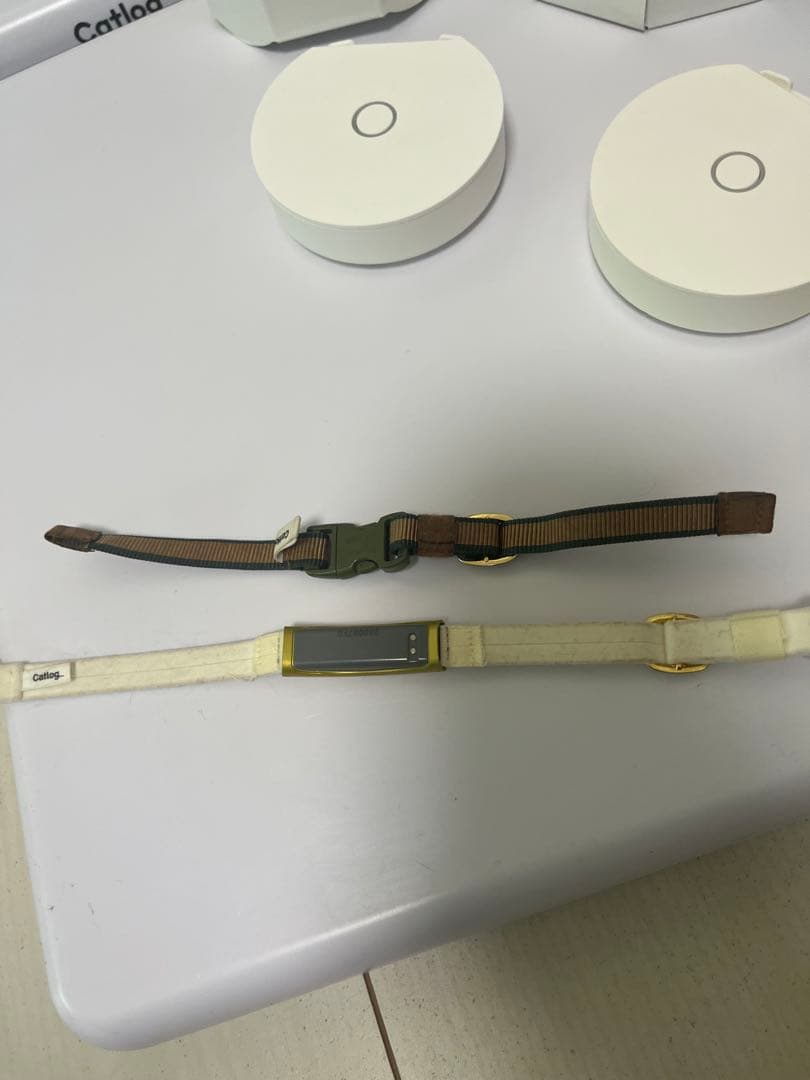 キャットログホーム2個首輪2個