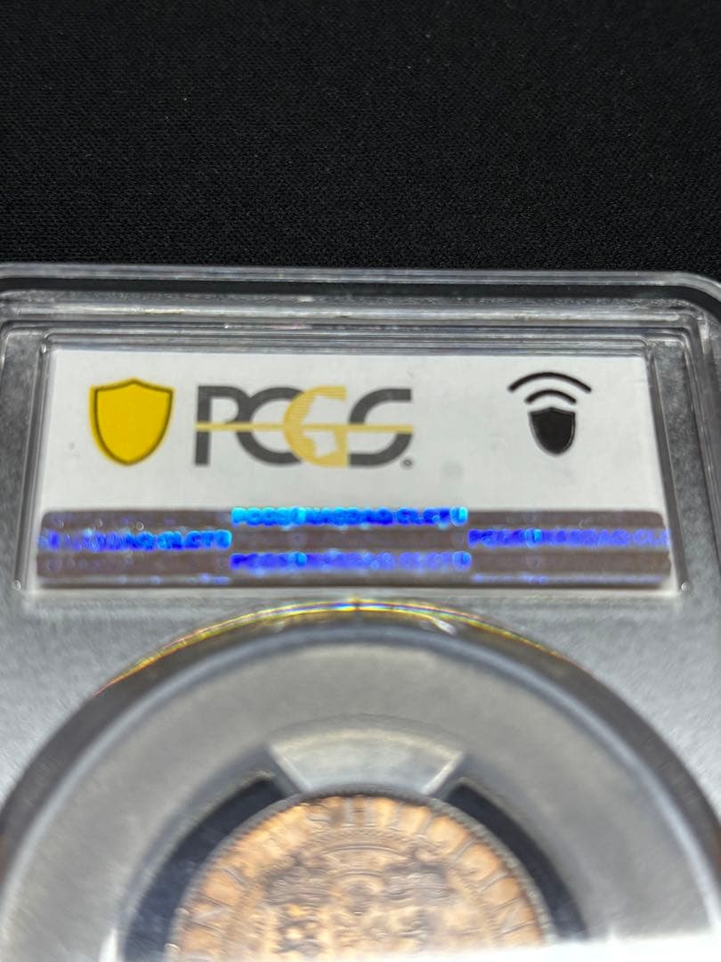 【高鑑定】1895年 イギリス 1シリング銀貨・ヴィクトリア女王 ベールヘッド