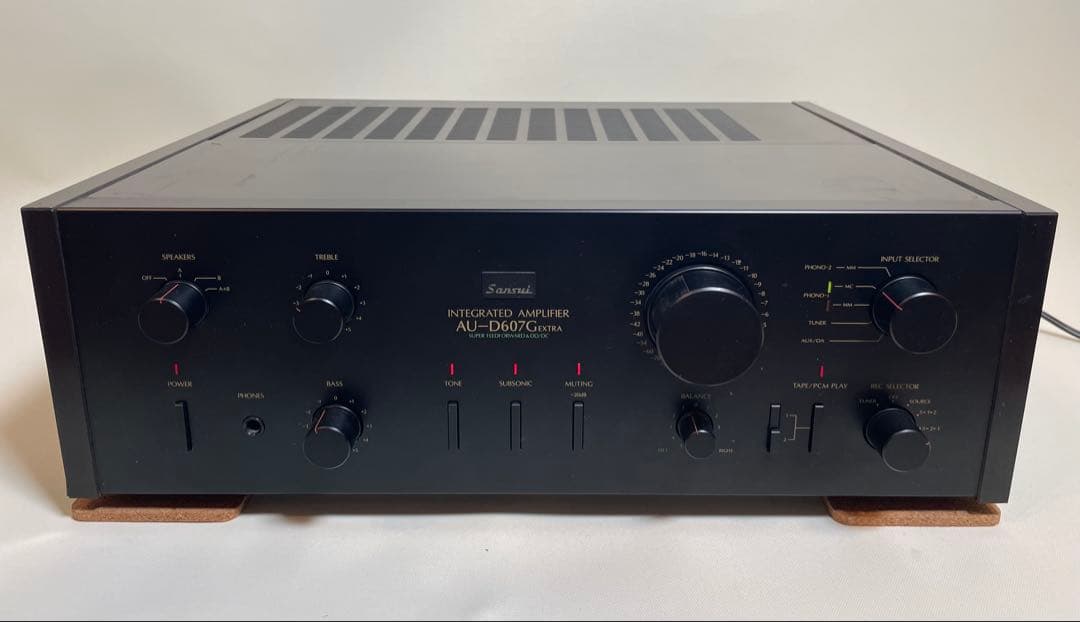 サンスイ プリメインアンプ AU-D607G EXTRA