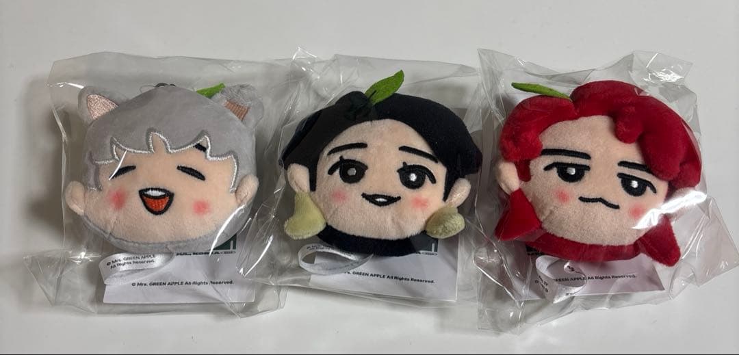 ミセス ソウルライブ ぬいキーリング 3人セット