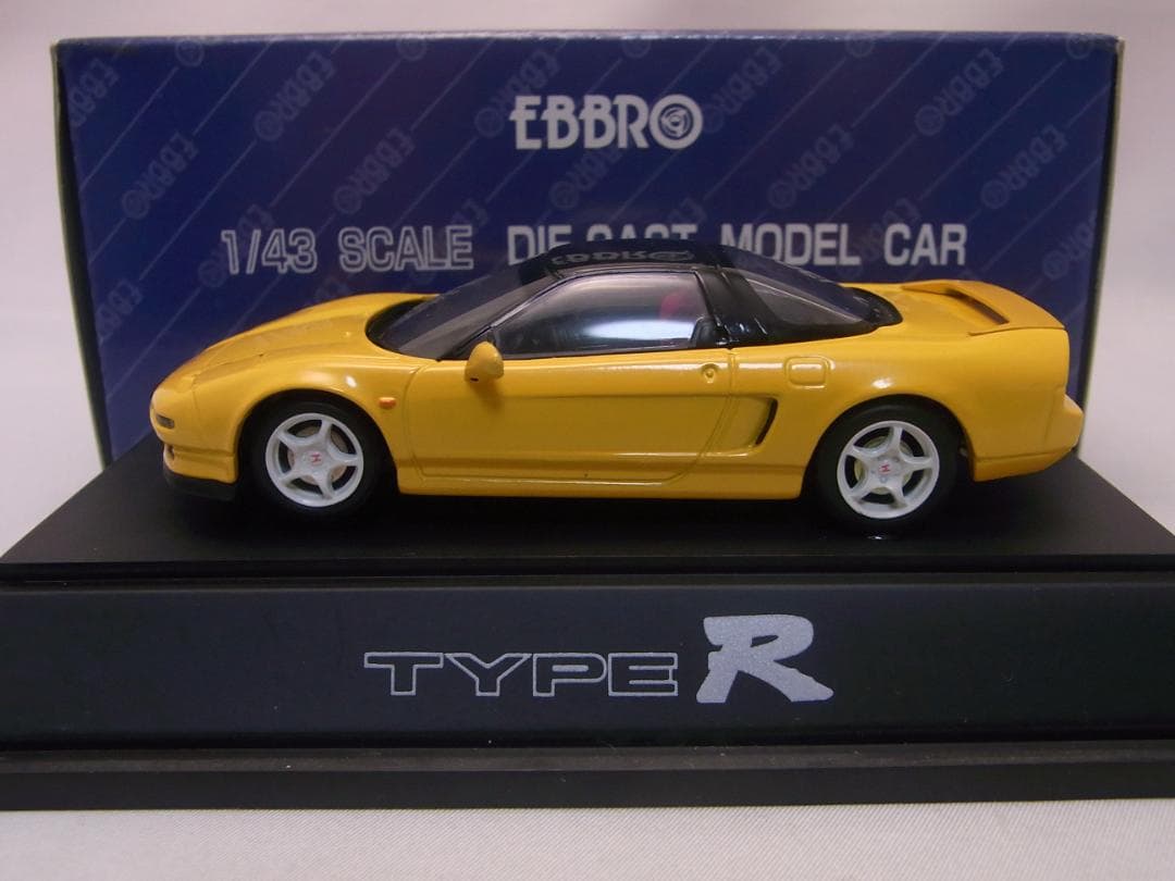 ★美品!★HONDA NSX Type-R Yellow 1/43