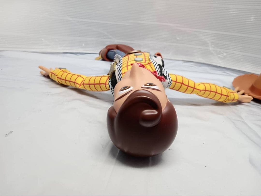 トイストーリー　ウッディ　トーキングドール　人形　ピクサー　アンティーク