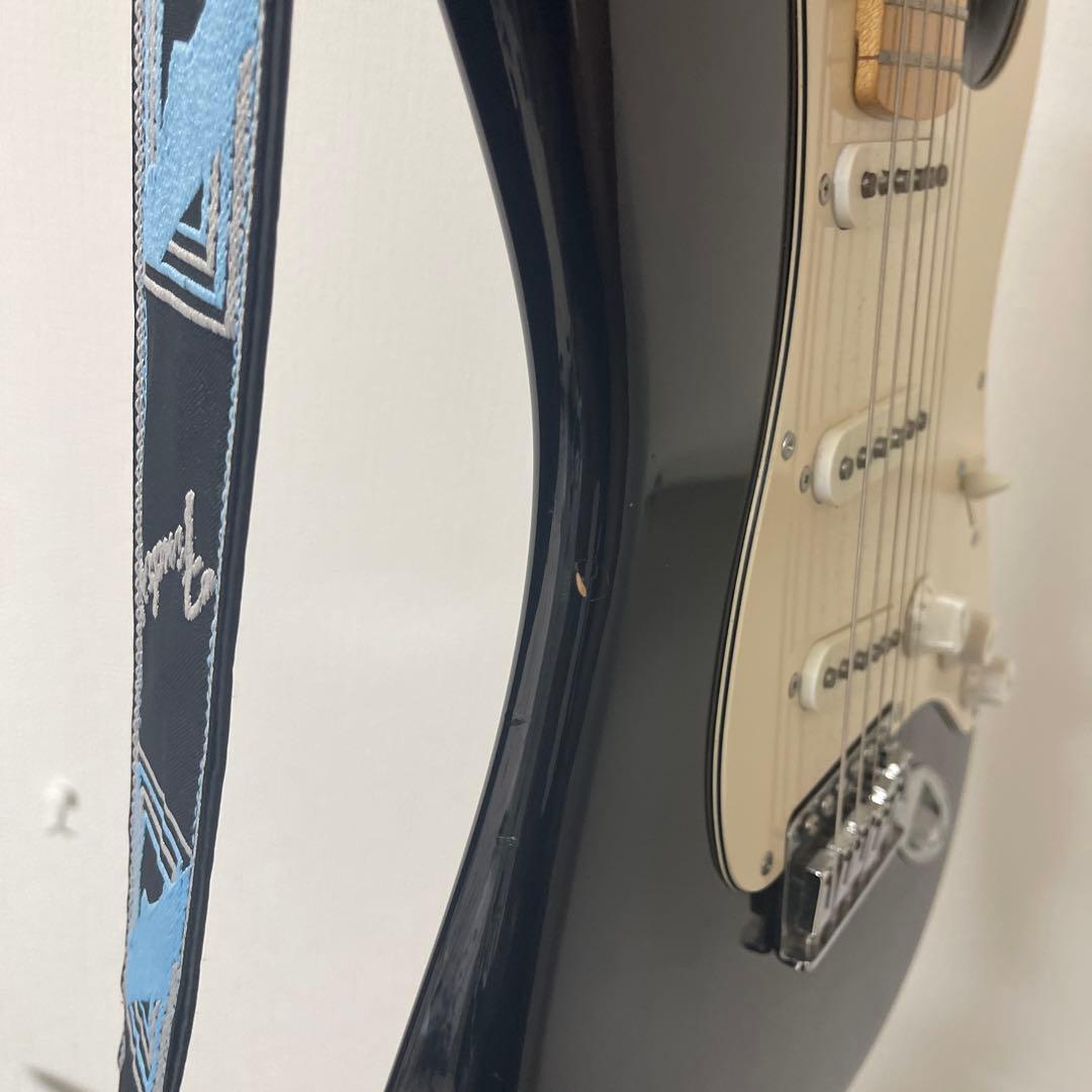 FERNANDES エレキギター ブラック ストラトキャスター