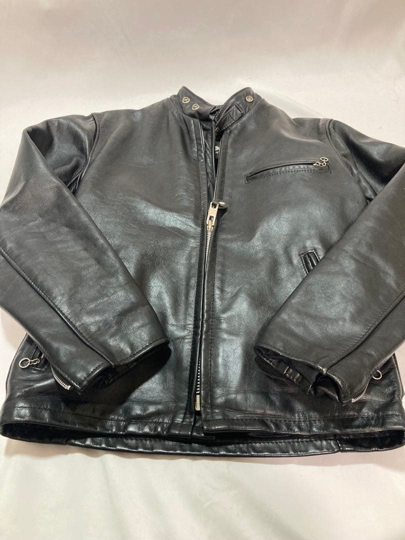 Schott ライダースジャケット　シングル　641 サイズ36 ボアライナー付