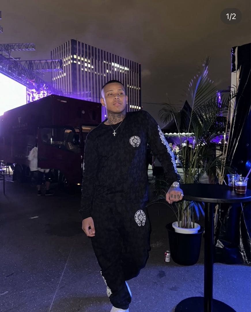 Chrome Hearts ブラック ロンT eric b jr 着用 希少