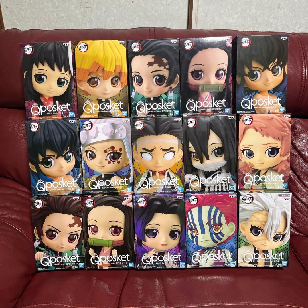 鬼滅の刃　Qposket 27種（各1個ずつ）27体のまとめ売り