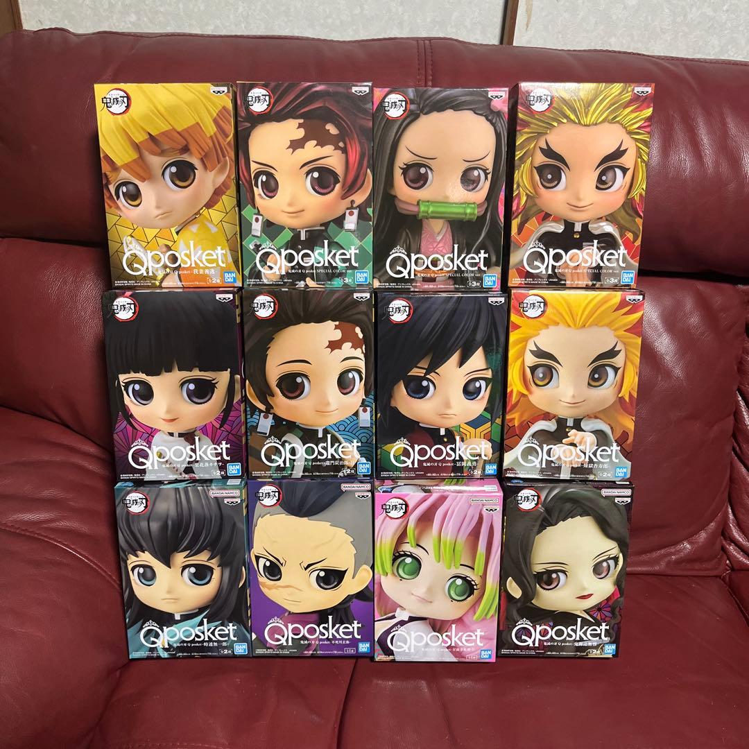 鬼滅の刃　Qposket 27種（各1個ずつ）27体のまとめ売り