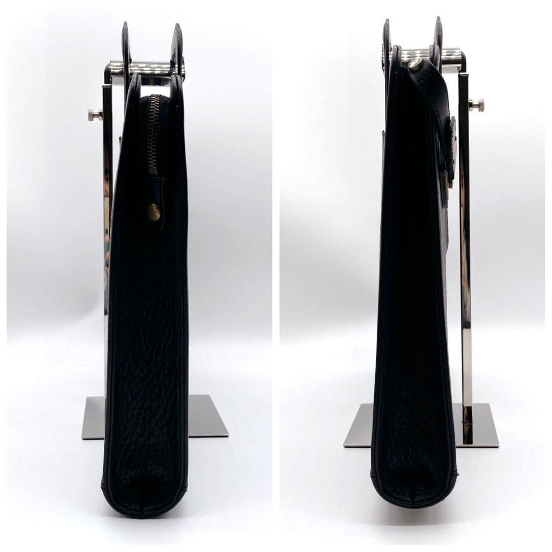 Burberry ビジネスバッグ　レザー　ブラック　ブリーフケース