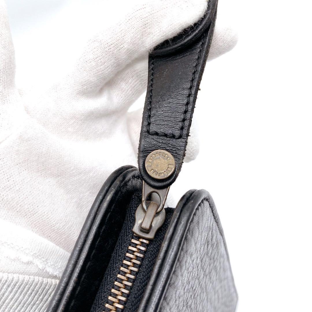 Burberry ビジネスバッグ　レザー　ブラック　ブリーフケース