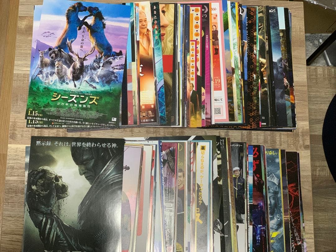 2016年公開の映画チラシコレクション【420枚以上】