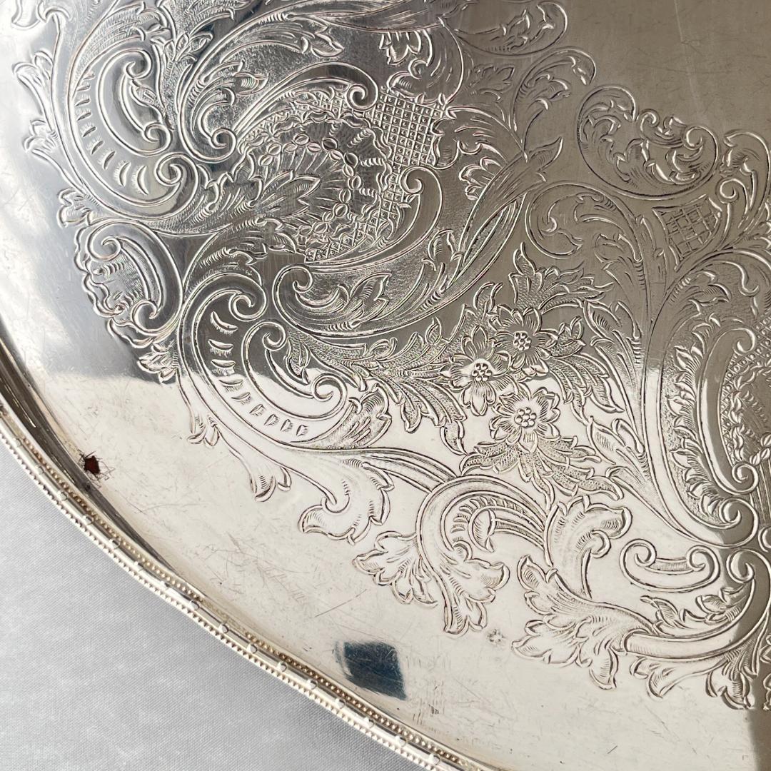 【Mappin & Webb】ギャラリートレー 37cm マッピンアンドウェッブ