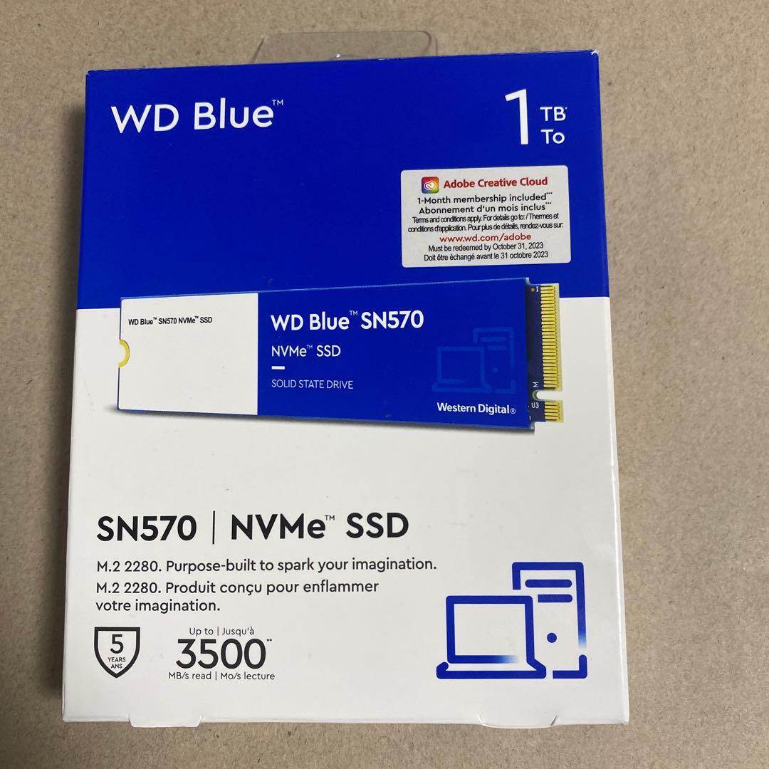 内蔵型SSD WD Blue SN570 1TB SSD