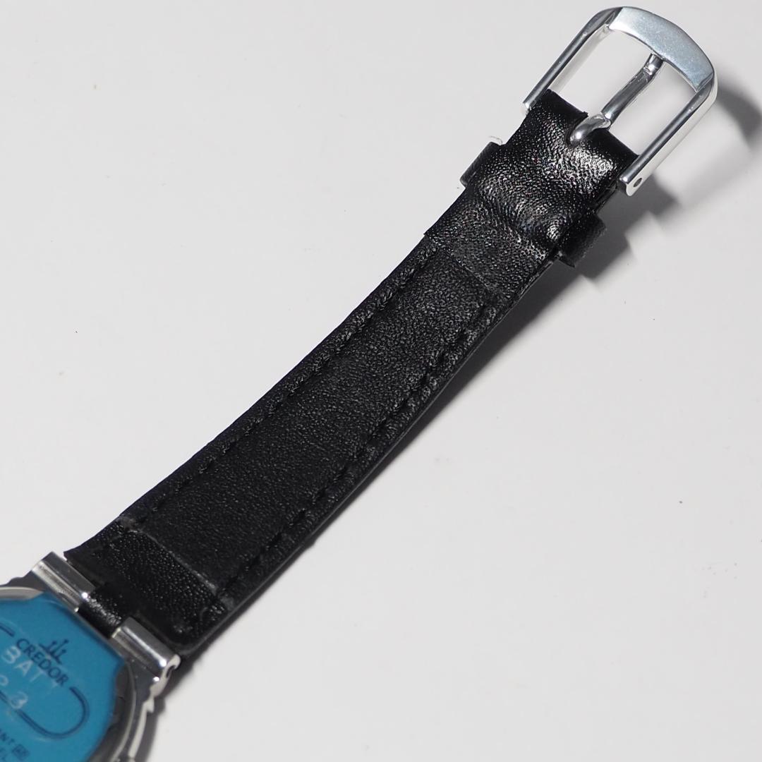 クレドール CREDOR セイコー 革ベルト レディース腕時計 シルバー 692