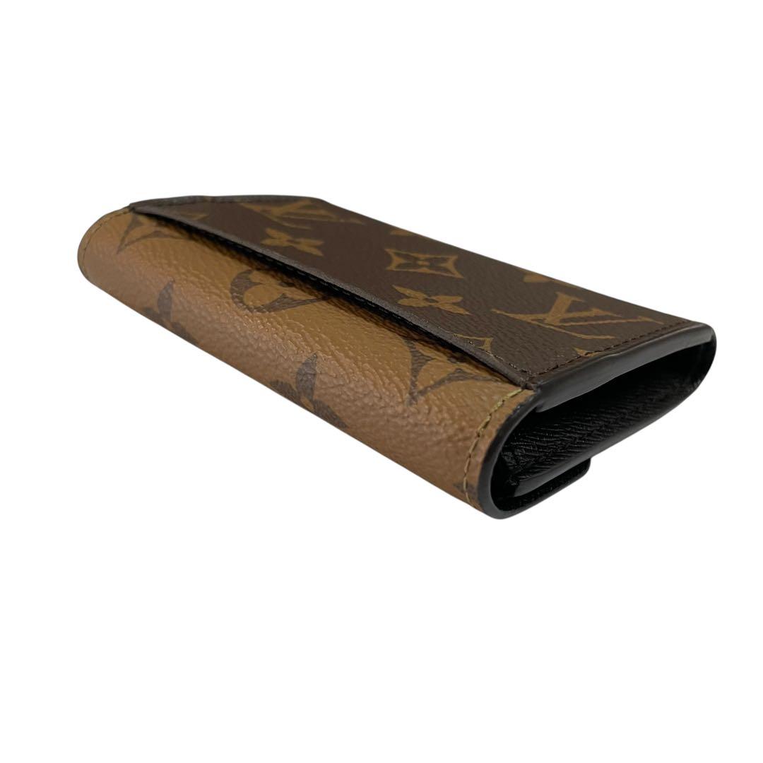 美品　ルイヴィトン　ポルトモネ・ロザリ　モノグラム・リバース　カードケース