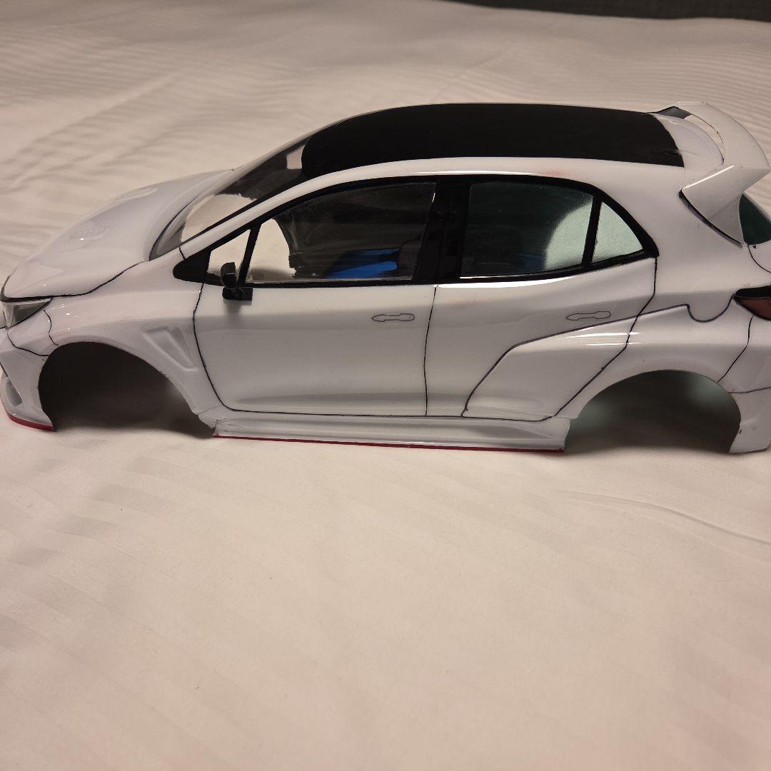 最終価格　1/10　トヨタ GR カローラ ラジコンボディ