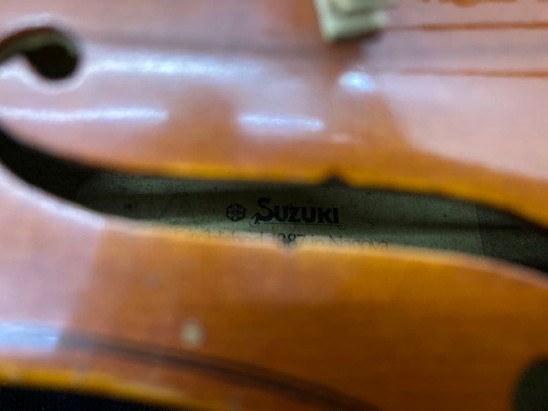 スズキバイオリン名古屋　no.220 1/8 子供用バイオリン　SUZUKI ①