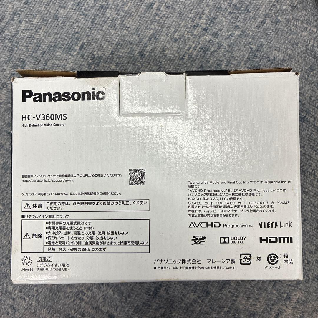 Panasonic HC-V360MS ビデオカメラ 本体