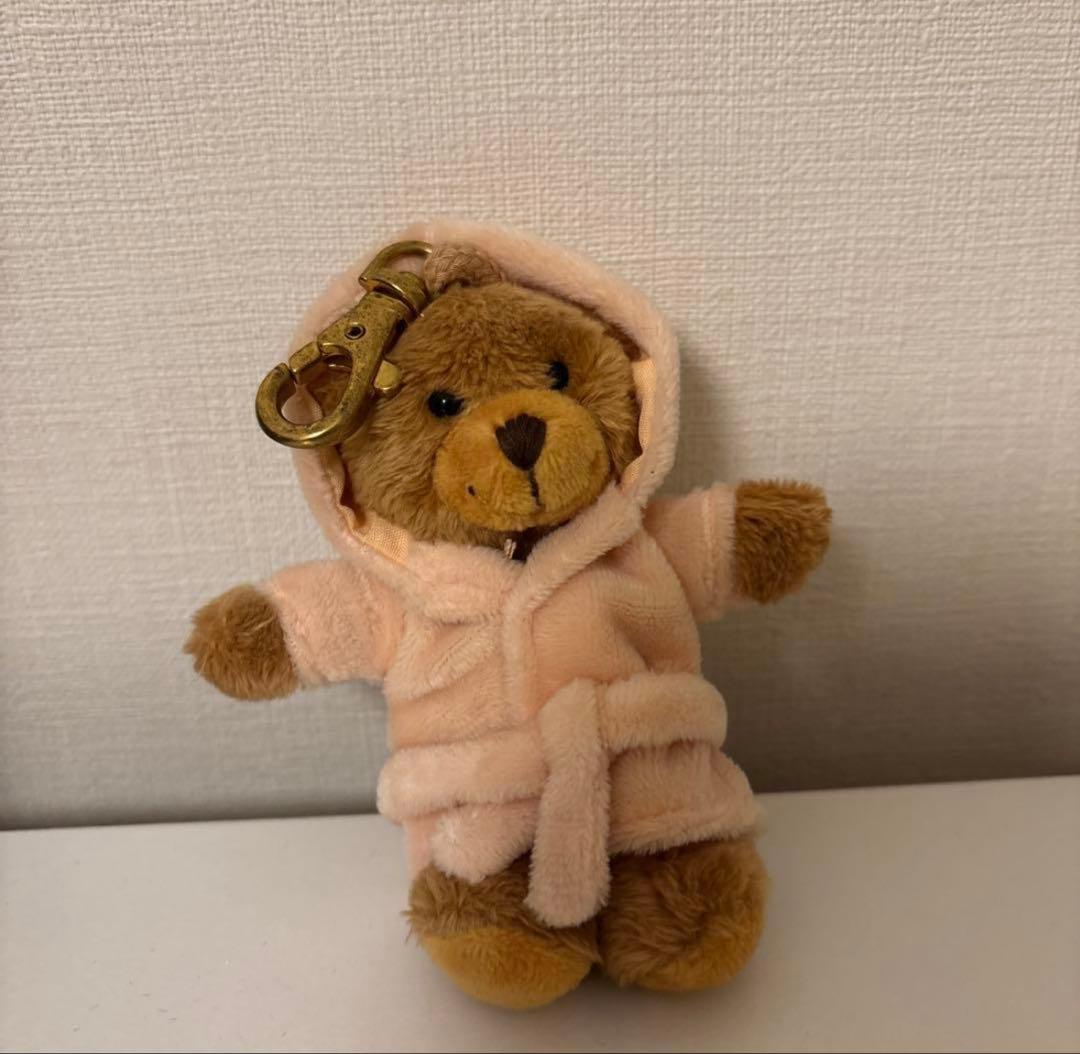 Ritz Paris スパ テディベアキーホルダー ピンク