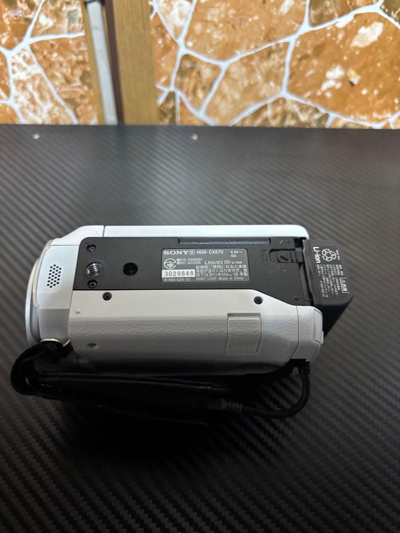 【美品】SONY デジタル HDビデオカメラレコーダー HDR-CX670