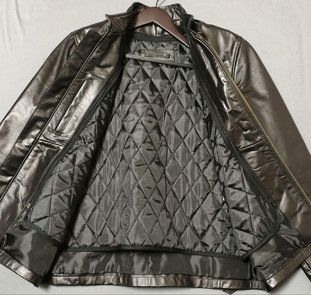 LIUGOO LEATHERS シングルライダースジャケット 牛革