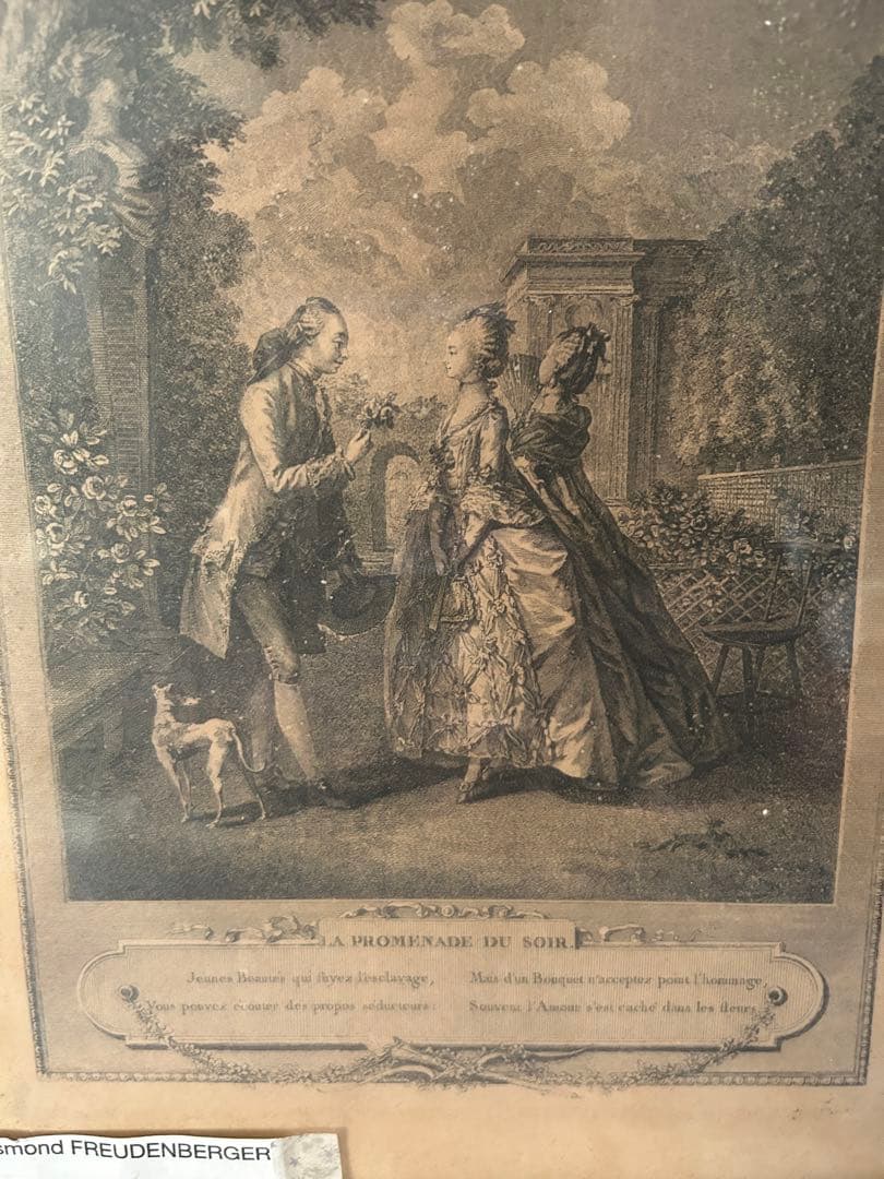 フランス　アンティーク　額縁