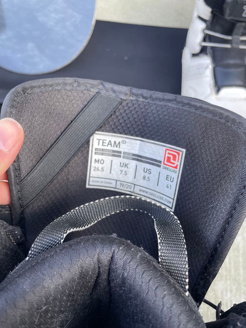 スノーボード deeluxe team id 26.5cm