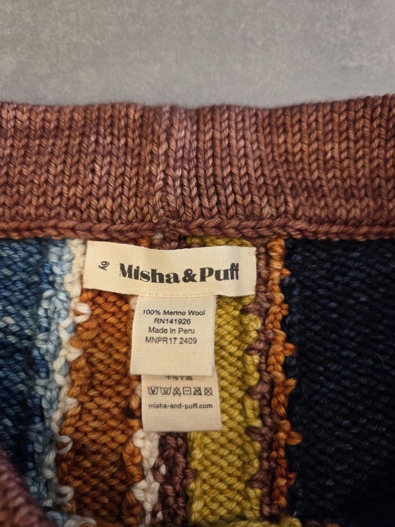 Misha & Puff パッチワークロングパンツ 6y