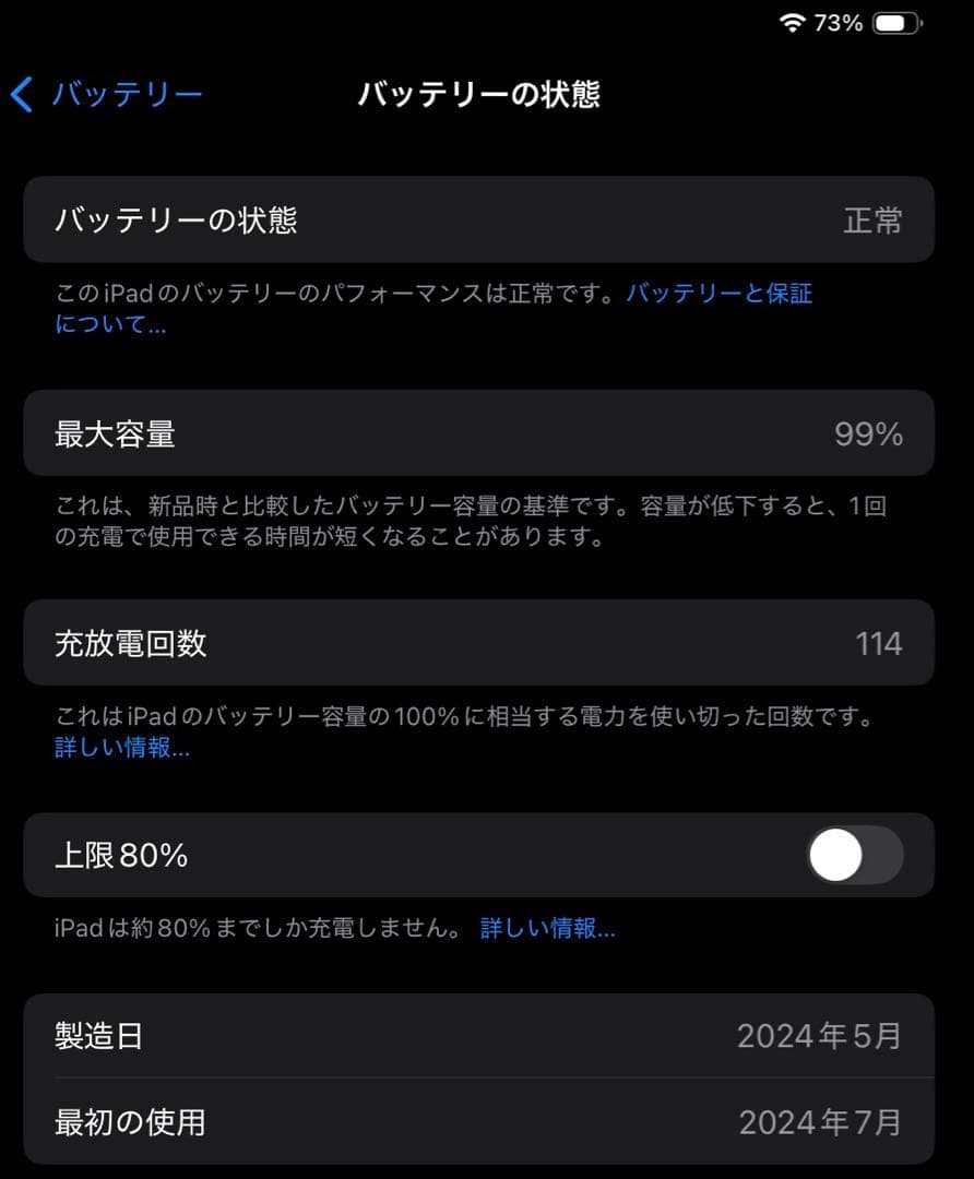 iPad Pro11インチ (M4)256GB WiFiモデル