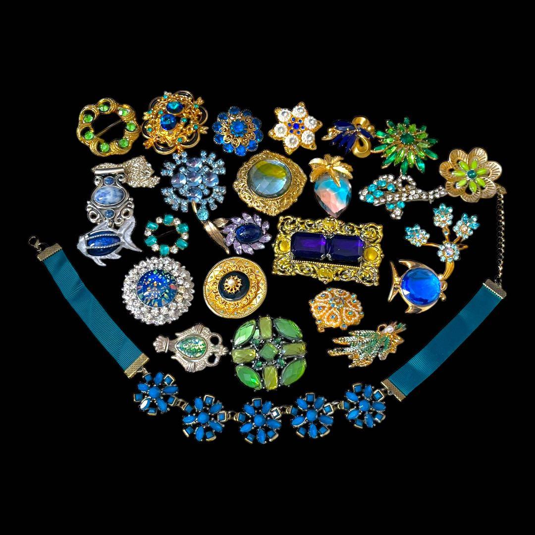 ☆2025年&2026年福袋☆レッド&マルチカラー☆26点アクセサリーセット