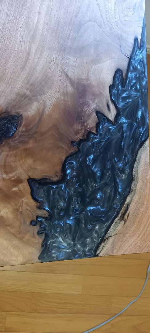 リバーテーブル　レジンテーブル　サイドテーブル