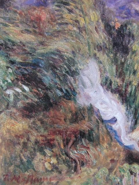 正宗得三郎、「風景」、希少な額装用画集より、新品高級額装付