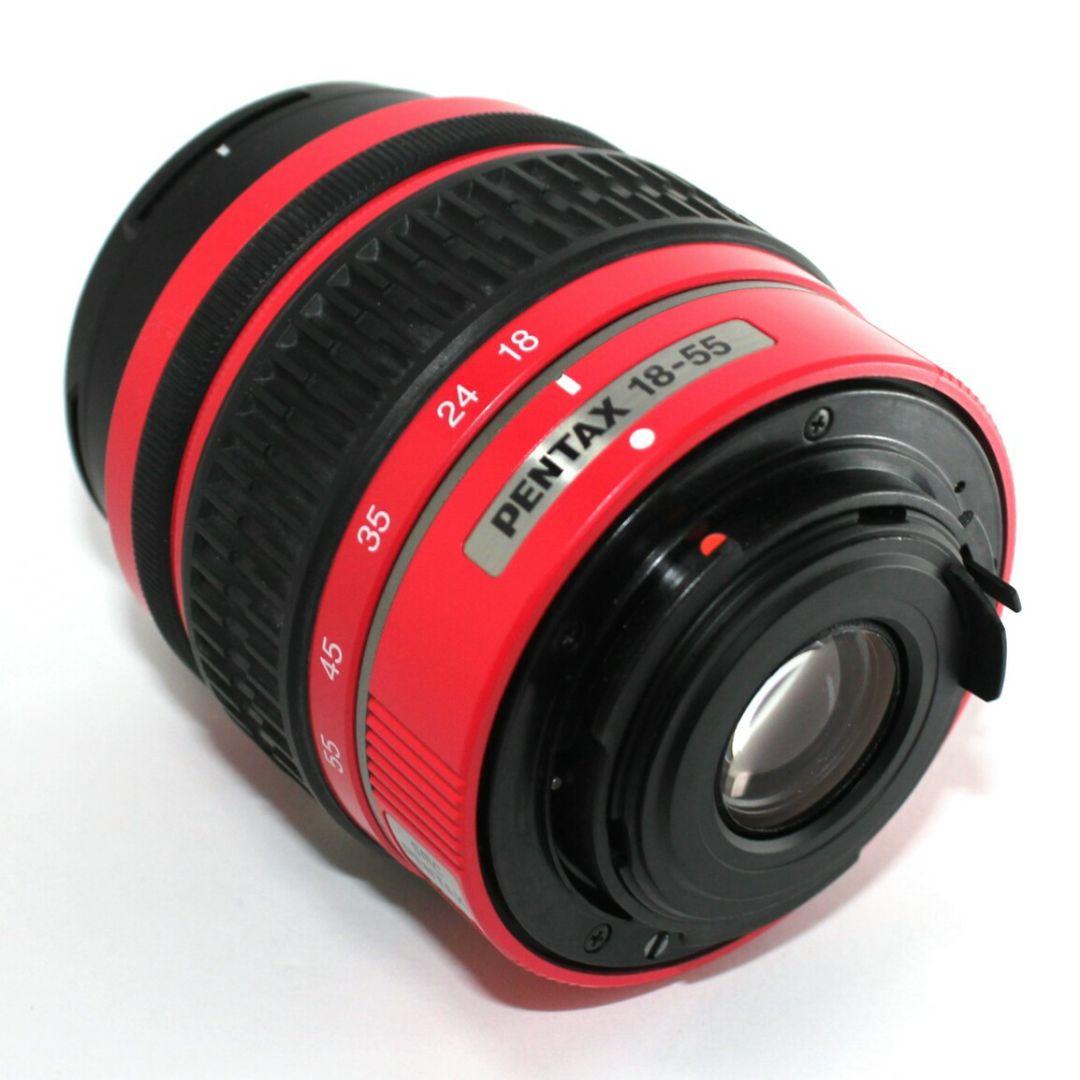 PENTAX K-x デジタル一眼レフカメラ レッド iPhone転送✨完動品✨