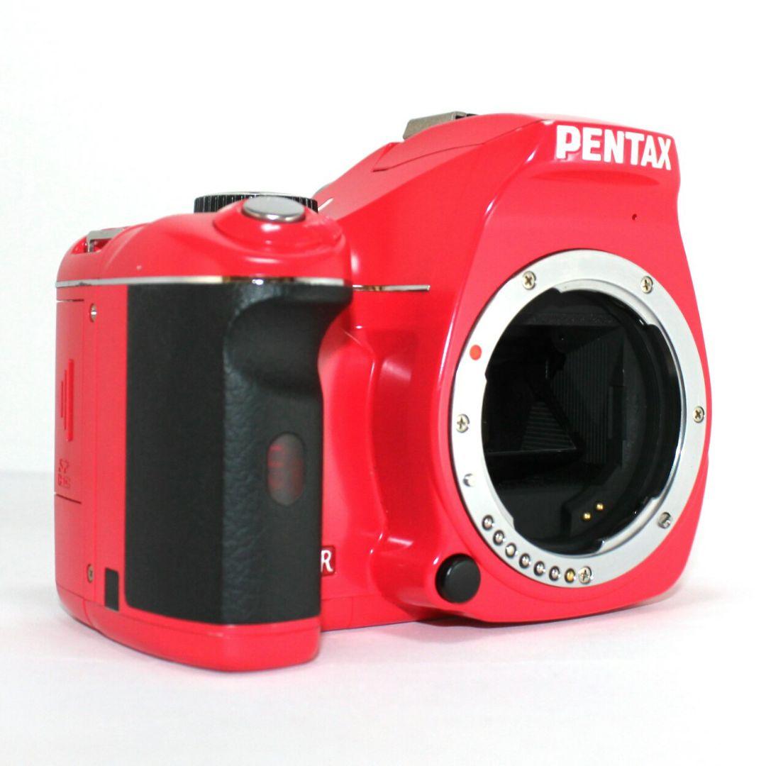 PENTAX K-x デジタル一眼レフカメラ レッド iPhone転送✨完動品✨