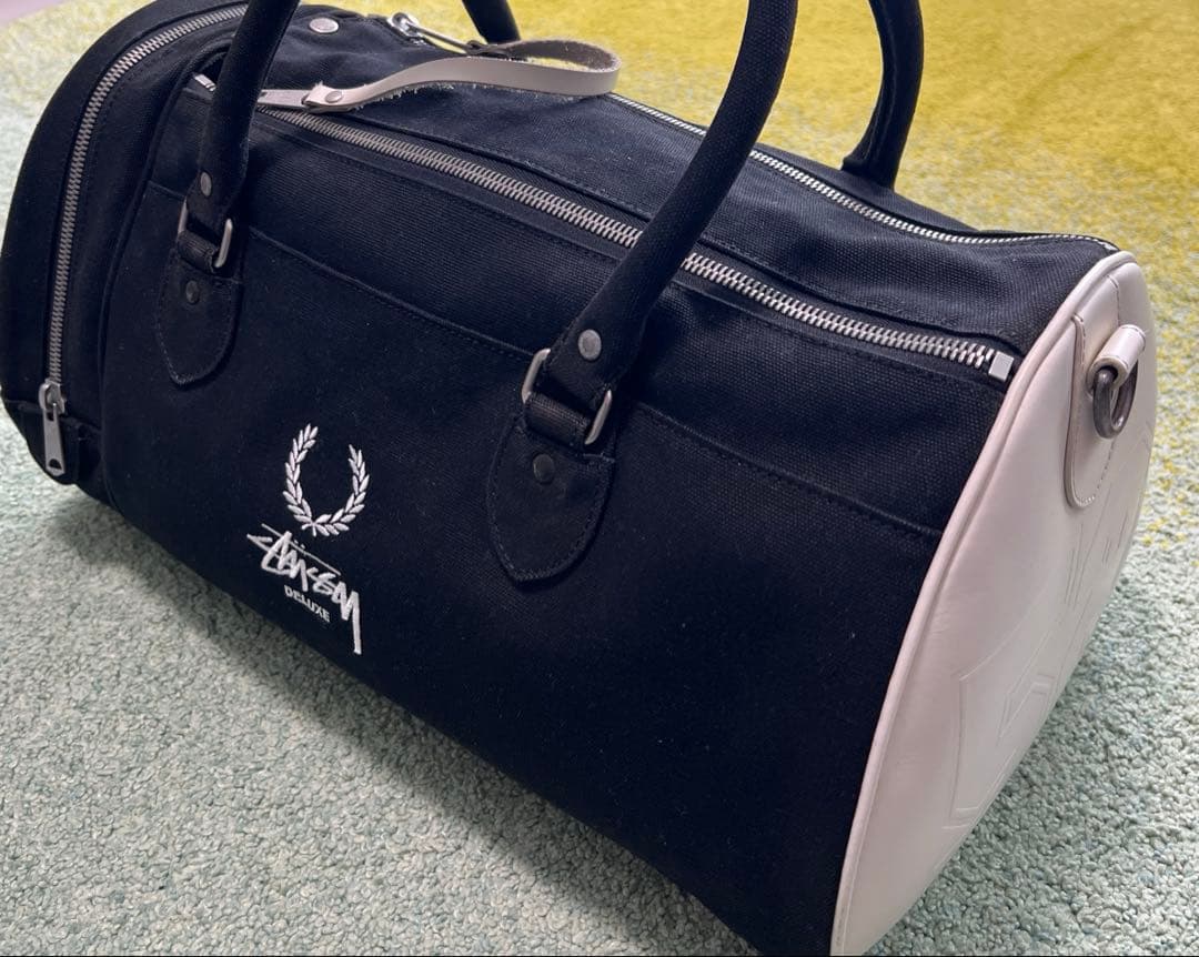 STUSSY×FRED PERRY バッグ コラボ デラックス フレッドペリー