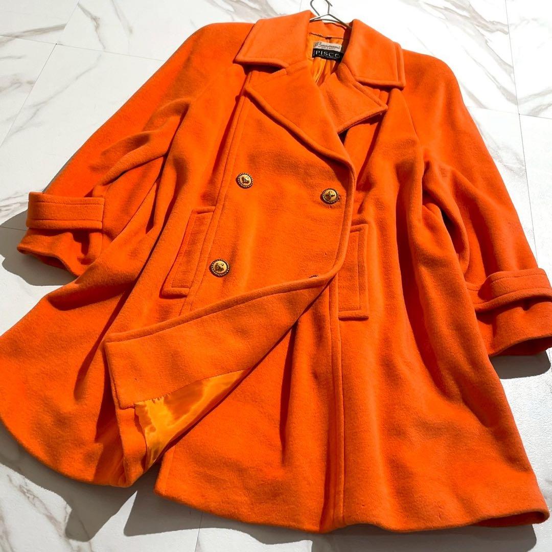 【美品◦カシミヤ100%✨】ベルナスコーニ PISCO ダブルチェスター 2XL