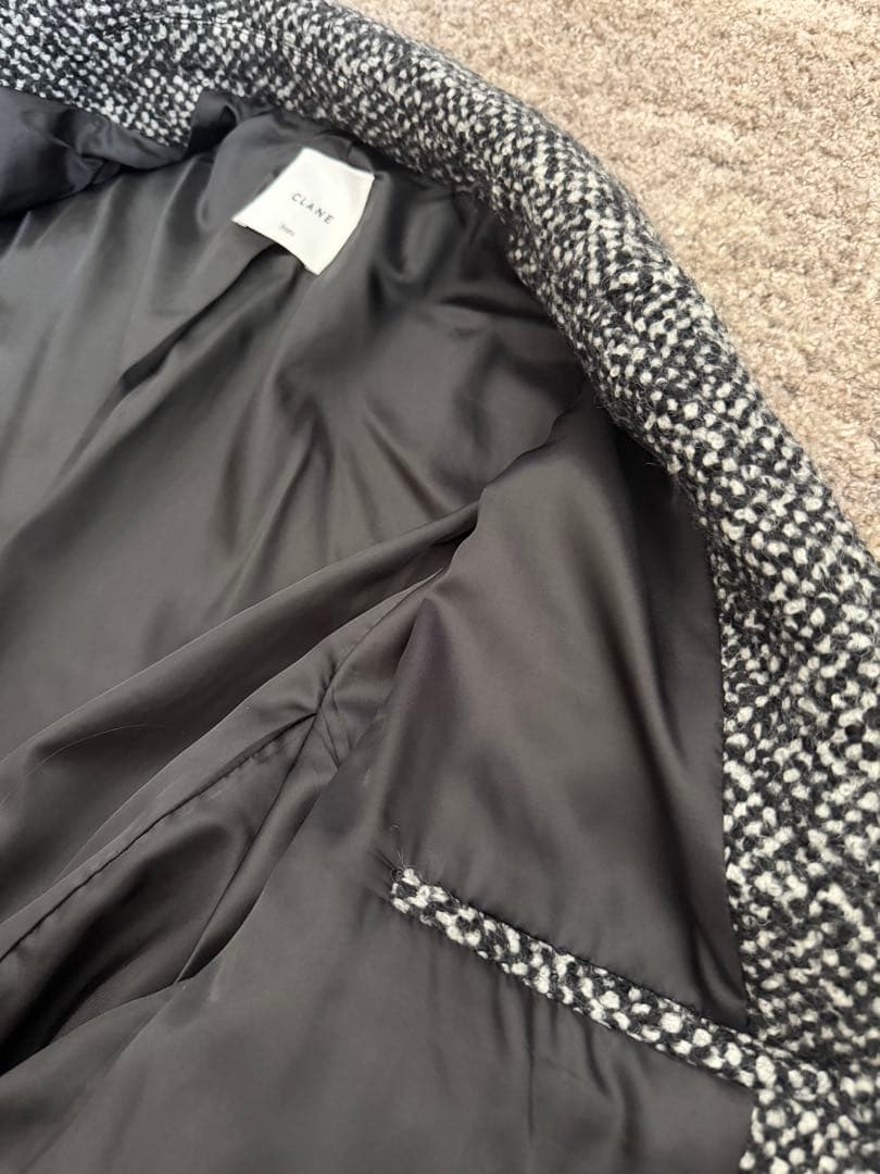 【最安値】　SuzuHirose×CLANE MIXCOLOROVERCOAT