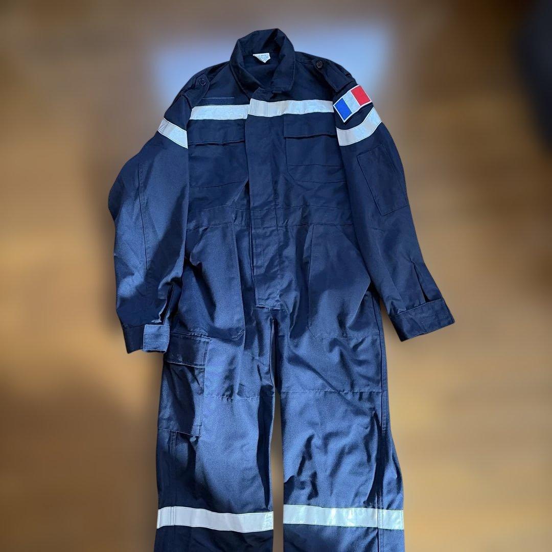 【超貴重・新品】フランス製　女性消防士　つなぎ