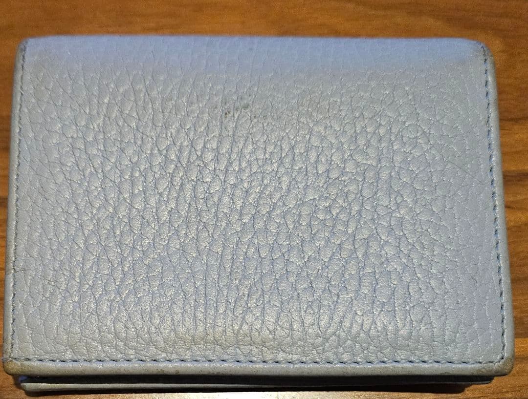 年末お値下げ　GGロゴ ライトブルー 二つ折り財布