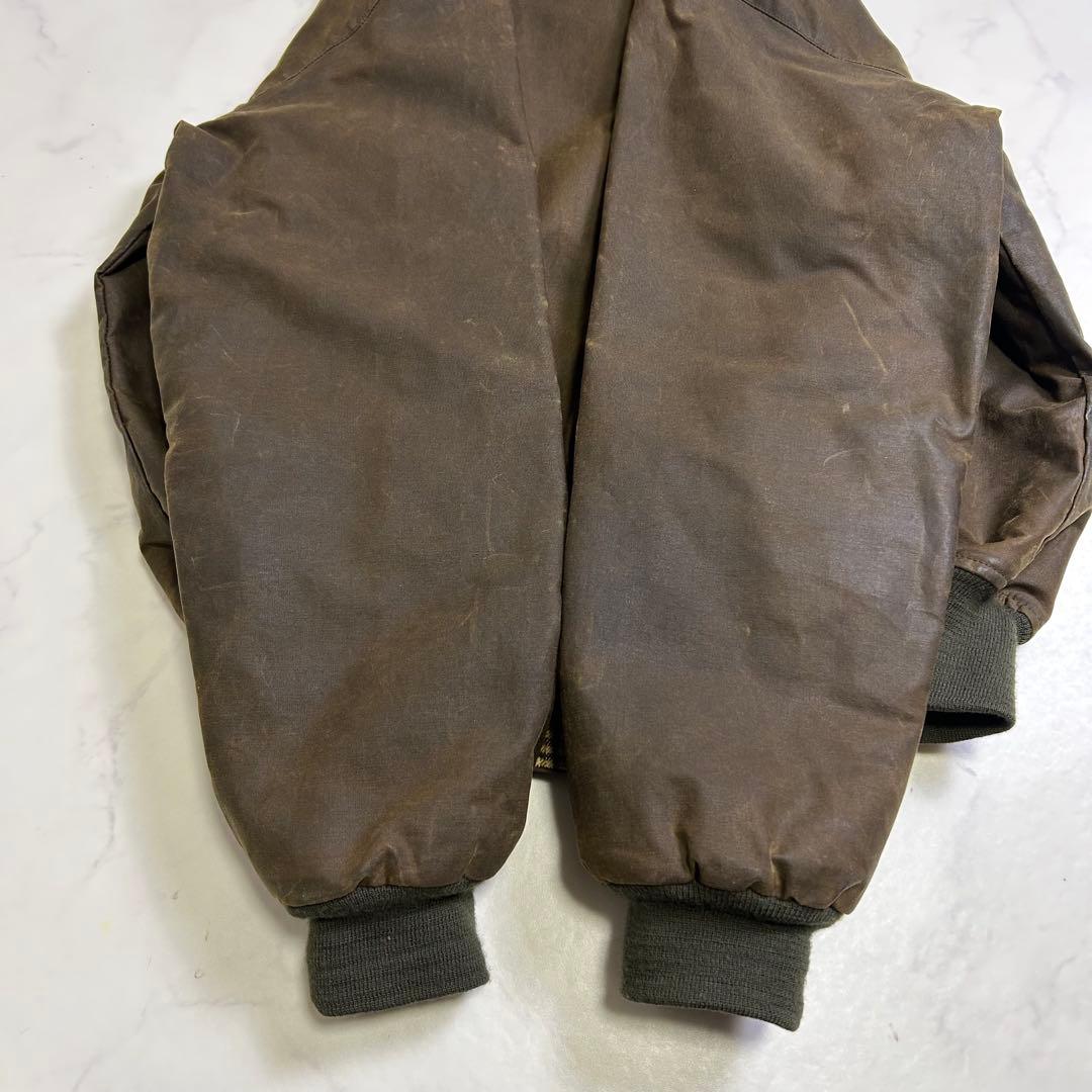 【USA製】ポロラルフローレン オイルド スイングトップ コーデュロイ襟 M