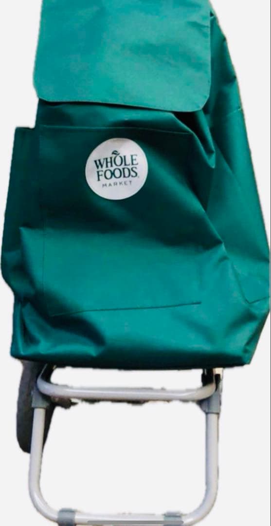 Whole Foods Market キャリーカート トロリーカート　グリーン