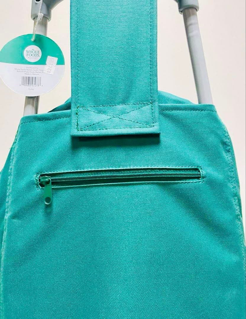 Whole Foods Market キャリーカート トロリーカート　グリーン