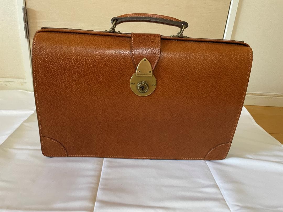 【松戸】アンティーク未使用　クラシック調ビジネスバッグ