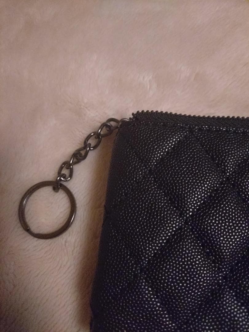 新品未使用　CHANEL ブラック ケース、キーケース ノベルティ