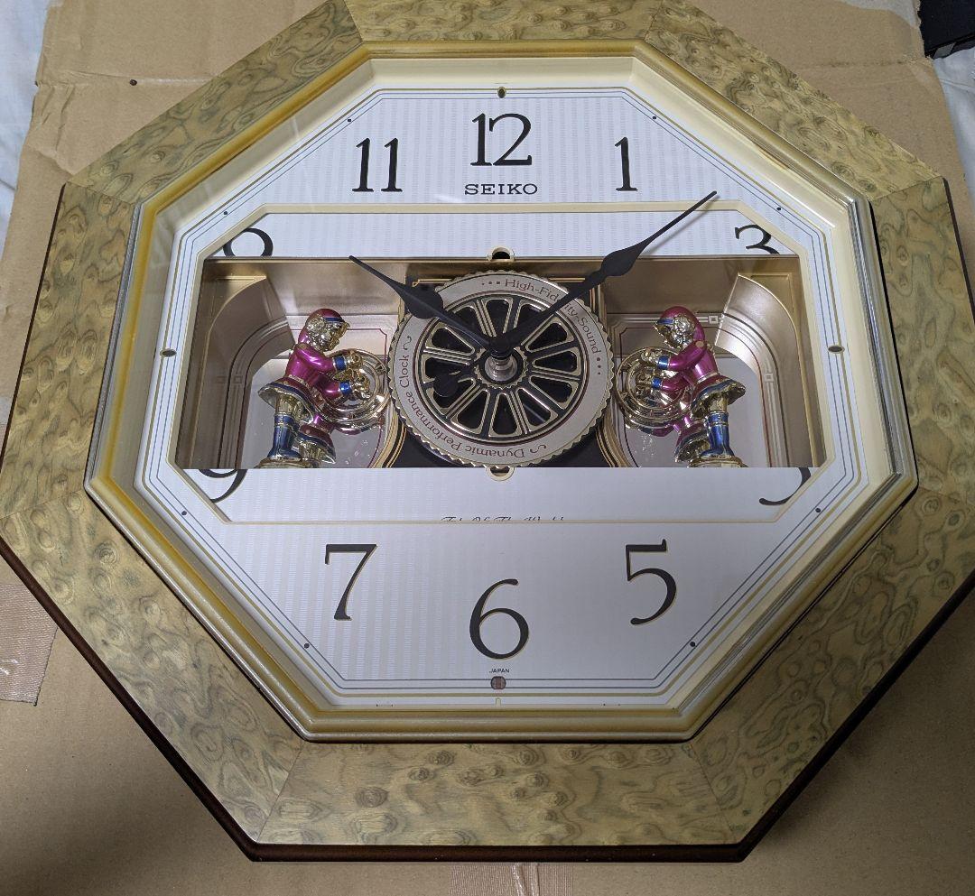 SEIKO Puppet RE541N からくり時計