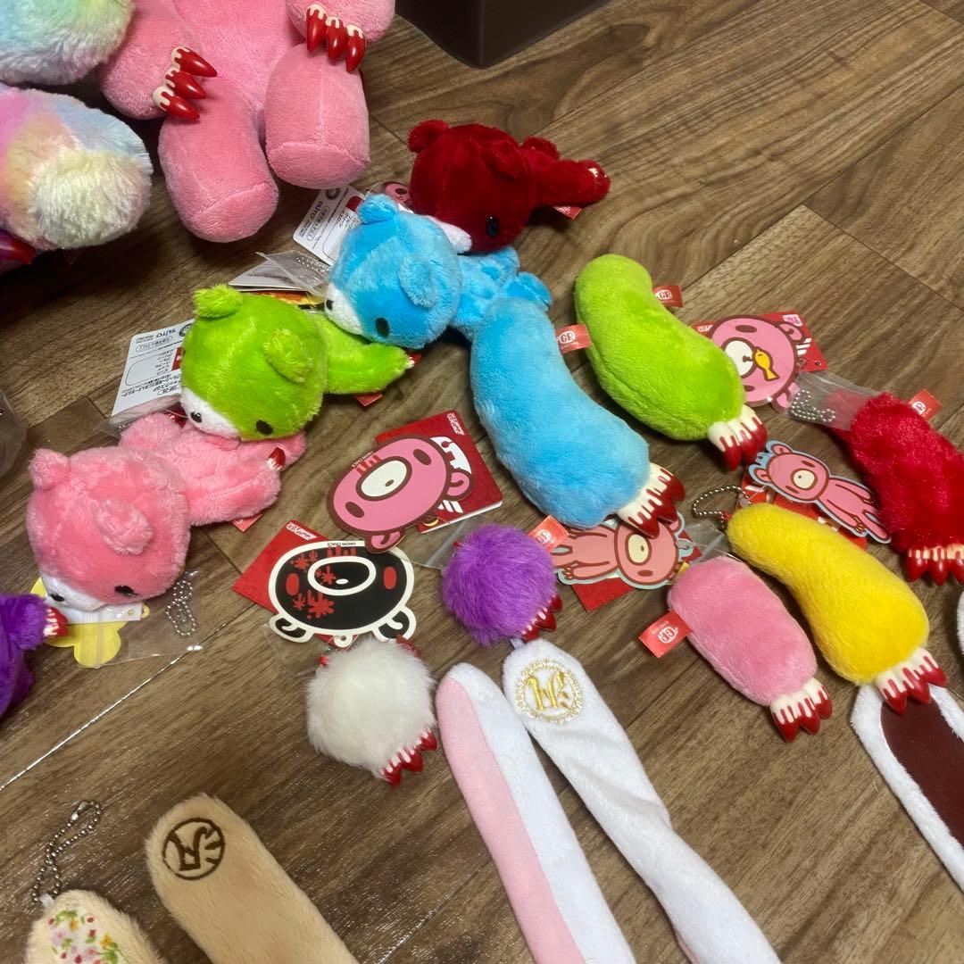 稀少　汎用うさぎ＆グルーミー チャックスGP ぬいぐるみキーホルダー　まとめ売り