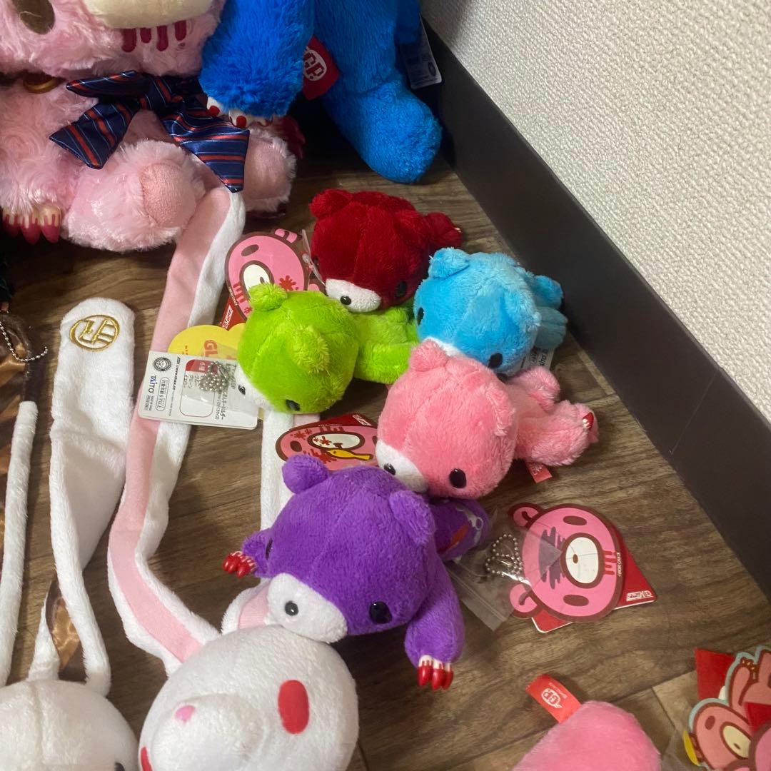 稀少　汎用うさぎ＆グルーミー チャックスGP ぬいぐるみキーホルダー　まとめ売り