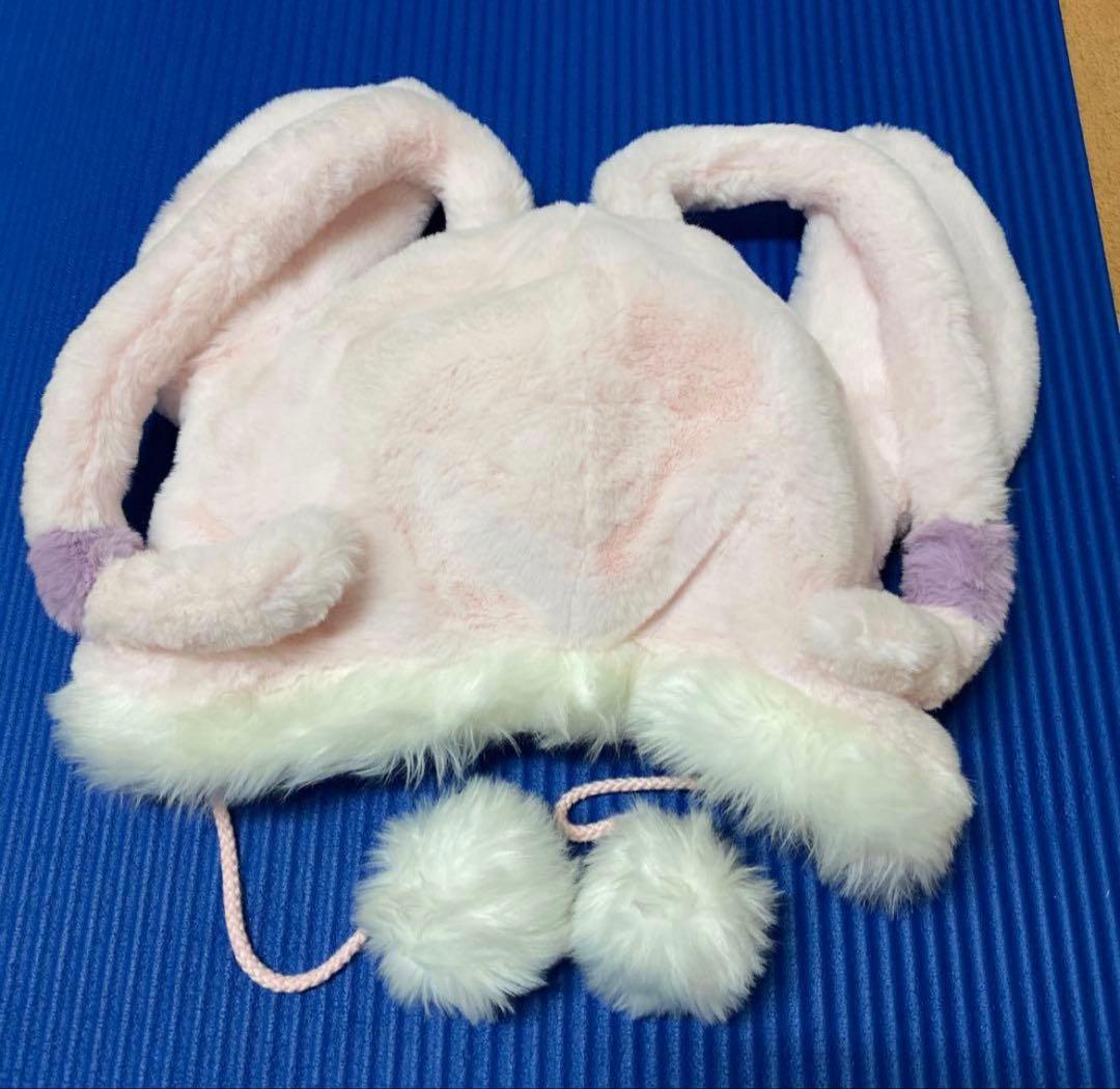 【美品】上海ディズニー ファンキャップ スティッチ＆エンジェル 2点セット