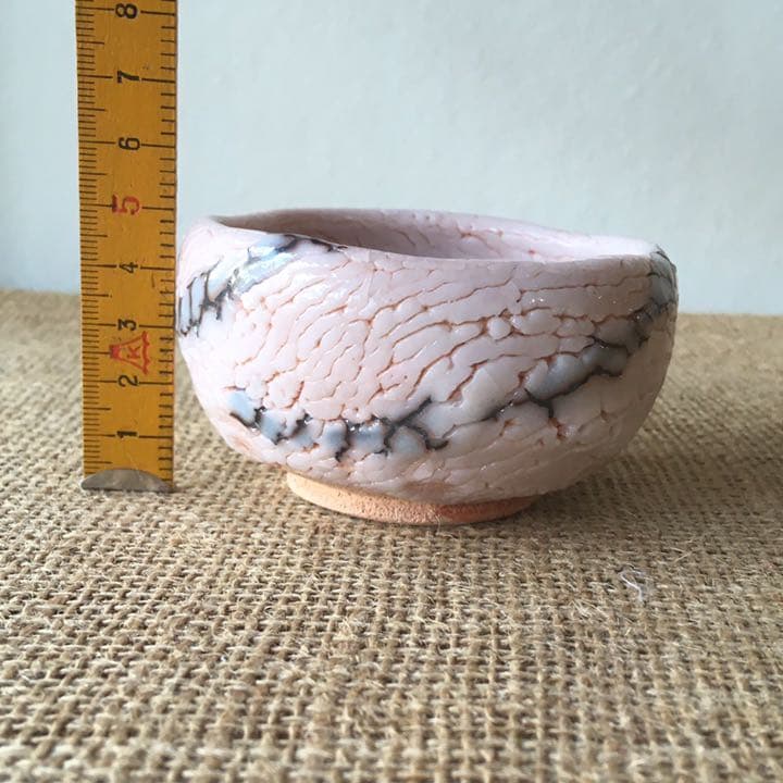 美濃焼 ピンク志乃 ぐい飲み 箱付き